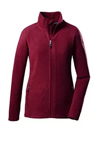 Killtec Damska kurtka polarowa WMN FLC JCKT 8, głęboka czerwień, 40, 39053-000 - Kurtki damskie - miniaturka - grafika 1