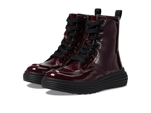 Geox Dziewczęce botki J Phaolae, Dk Burgund, 10 UK Child