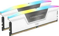 Pamięci RAM - Corsair Vengeance RGB CMH64GX5M2B6000Z30W moduł pamięci 64 GB 2 x 32 GB DDR5 6000 MHz CMH64GX5M2B6000Z30W - miniaturka - grafika 1