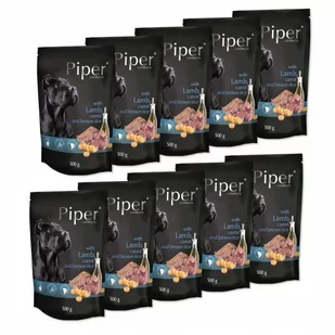 Dolina Noteci Piper Karma Jagnięcina 10x500g - Mokra karma dla psów - miniaturka - grafika 1