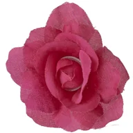 Zabawki kreatywne - [68w3106] Główka kwiatowa róża mini różowa 5cm 12szt - miniaturka - grafika 1