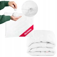 Pościel - Kołdra 160x200 poduszka 70x80 całoroczna antyalergiczna pikowana gruba PL - miniaturka - grafika 1