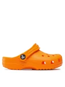 Buty dla chłopców - Crocs Klapki Classic Clog K 206991 Pomarańczowy - miniaturka - grafika 1