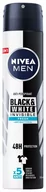 Dezodoranty i antyperspiranty męskie - Nivea Men Black&White Invisible Fresh Antyperspirant w sprayu 200 ml 079721 - miniaturka - grafika 1