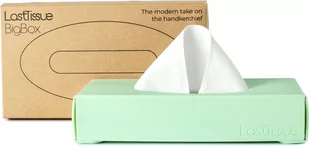 LastSwab Pudełko na ostatnią tkankę Kolor: Zielony - Chusteczki higieniczne - miniaturka - grafika 1