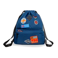 Worki na buty - Patio WOREK PLECAK URBAN BADGES BLUE COOLPACK 2019 B73053 - miniaturka - grafika 1