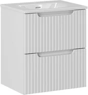 Meble łazienkowe - Zestaw meblowy 50cm z umywalką - miniaturka - grafika 1