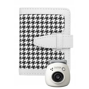 Zestaw 5w1 Akcesoria Etui Album Naklejki Ramki Statyw Do Fuji Instax Pal / Biały - Paski, szelki, uprzęże foto - miniaturka - grafika 1