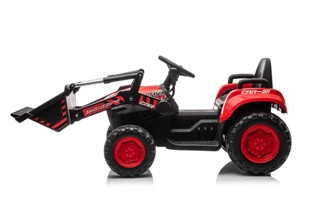 Traktor Na Akumulator Z łyżką BW-X002A Czerwony - Tory, garaże, parkingi - miniaturka - grafika 9