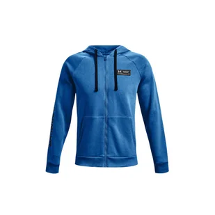 Bluza sportowa męska Under Armour Rival Fleece Chroma FZ HD - Kurtki i kamizelki sportowe męskie - miniaturka - grafika 1