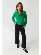 Bluzki damskie - TATUUM Koszula w kolorze zielonym - miniaturka - grafika 1