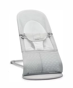 BABYBJORN leżaczek BALANCE SOFT MESH - Szary/Biały - Leżaczki i huśtawki - miniaturka - grafika 1