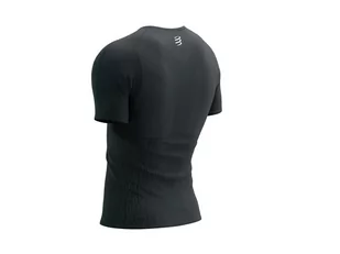 COMPRESSPORT Koszulka biegowa PERFORMANCE SS T-SHIRT BLACK EDITION 2023 czarna - Koszulki sportowe męskie - miniaturka - grafika 2