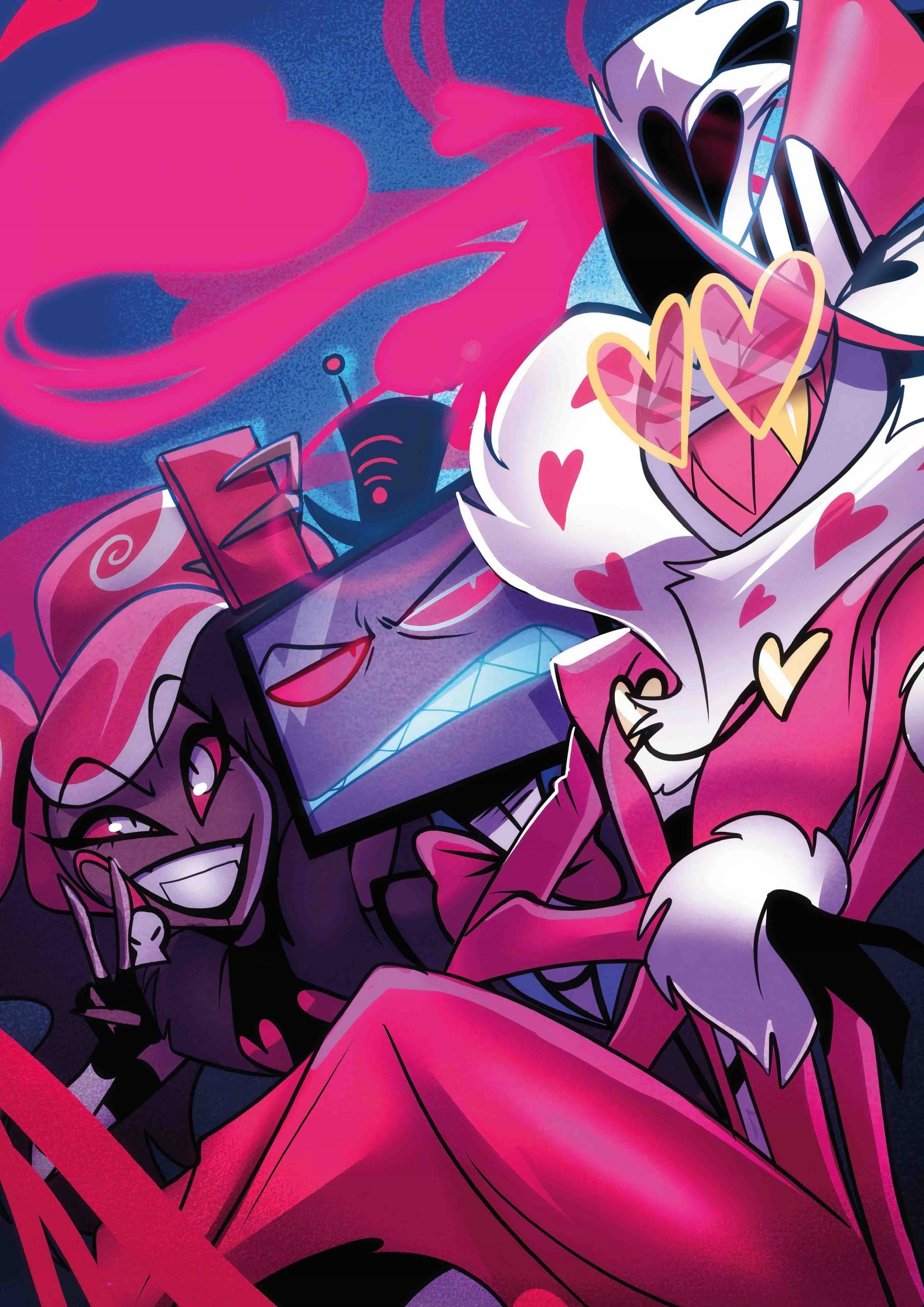 Plakat A1 Hazbin Hotel Vox Velvette Valentino