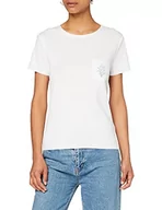 Swetry damskie - Yargıcı Damski sweter z dzianiny Embroidery Detail, Kość słoniowa (Off White 037), XS - miniaturka - grafika 1