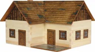 Modele do sklejania - Walachia Drewniany zestaw do sklejania deski W-18 Dom L 154 elementy - miniaturka - grafika 1