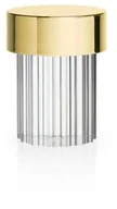 Lampy stojące - Flos - Last Order Fluted Lampa Stołowa Brass Flos - miniaturka - grafika 1