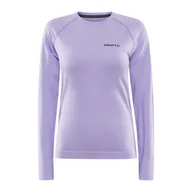 Koszulki i topy damskie - Damska Koszulka z długim rękawem CRAFT CORE DRY ACTIVE COMFORT LS W 1911168-723000 – Fioletowy - miniaturka - grafika 1