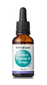 Witaminy i minerały dla sportowców - Viridian Viridikid Witamina D w kropelkach dla dzieci (30ml) 5060003592877 - miniaturka - grafika 1