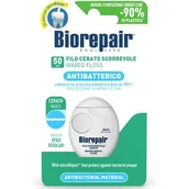 Sprzęt i akcesoria stomatologiczne - COSWELL Biorepair woskowana nić dentystyczna gładko przesuwająca się między zębami 50 m - miniaturka - grafika 1