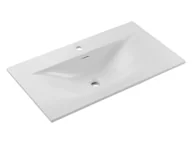 Umywalki - Umywalka meblowa Comad Sky 80x46 cm prostokątna biały mat - miniaturka - grafika 1