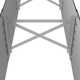 Donica ogrodowa, stal malowana proszkowo 224x40x36 cm, antracyt - Donice - miniaturka - grafika 6