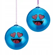 Piłki dla dzieci - Duża Piłka Gumowa Na Sprężynie Zabawna Dla Dzieci Sprężynka Minki 23 Cm Mix - miniaturka - grafika 1