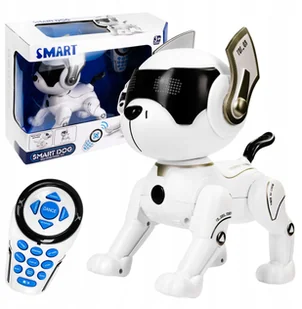 Interaktywny Robot Pies Sterowany Chodzi Szczeka Skomle Akrobacje Smart Dog - Roboty dla dzieci - miniaturka - grafika 1
