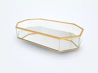Tace i patery - Taca lustrzana Stella, organizer MOON in the room ML02, GOLD - miniaturka - grafika 1