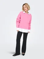 Bluzy damskie - ONLY Bluza w kolorze jasnoróżowym - miniaturka - grafika 1