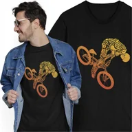 Koszulki męskie - Koszulka Dla Rowerzysty Kolarza Rowerzysta Rower Terapia Sport BMX - miniaturka - grafika 1