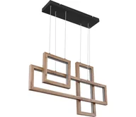 Lampy sufitowe - Globo 67287H1 - Lampa wisząca na lince MANDERA LED/40W/230V brązowa - miniaturka - grafika 1