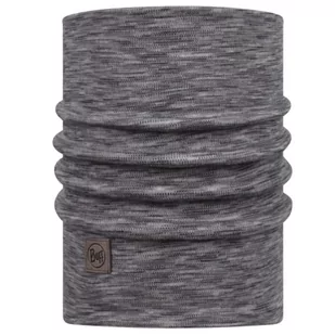 Komin Buff Merino Heavyweight Neckwarmer (kolor Szary/Srebrny, rozmiar One size) - Apaszki i szaliki damskie - miniaturka - grafika 1