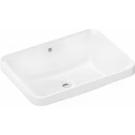 Umywalki - HANSGROHE 60158450 Xuniva Q Umywalka wpuszczana w blat 55x40 bez otworu na baterię, z przelewem - miniaturka - grafika 1