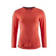 Koszulki i topy damskie - Damska Koszulka z długim rękawem CRAFT ADV ESSENCE LS TEE W 1908769-484000 – Pomarańczowy - miniaturka - grafika 1