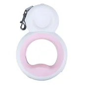 Smycze dla psów - Haas F1 Team MEDIA-TECH MEDIA-TECH Retractable Leash MT7125 S/M 300 x 0.9 cm) Biały - miniaturka - grafika 1