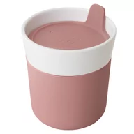 Kubki termiczne - BergHOFF Kubek termiczny porcelanowy LEO 250 ml, różowy - miniaturka - grafika 1