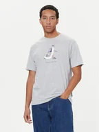 Koszulki męskie - New Balance T-Shirt MT53941 Szary Regular Fit - miniaturka - grafika 1