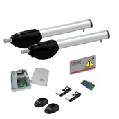 Zestawy do bram - ROGER Zestaw do bram skrzydłowych KIT BE20 410 L o max długościach 4m + 4m - miniaturka - grafika 1