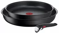 Zestawy garnków i patelni - Zestaw patelni TEFAL INGENIO UNLIMITED 22/26cm + rączka - miniaturka - grafika 1