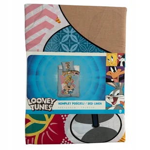 Looney Tunes Chope! Komplet pościeli 160x200cm + 70x80cm 100% bawełna - Pościel dla dzieci - miniaturka - grafika 1