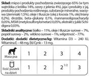Mokra karma dla psów - Dolina Noteci PREMIUM dla psów małych ras JUNIOR bogata w wątróbkę z królika z ozorami z jelenia 6x185 g - miniaturka - grafika 1