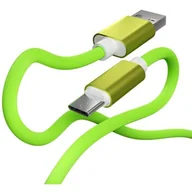 Kable USB - ARKAS Kabel USB USB Typ-C 1 m BC-10 GREEN BC-10 GREEN - miniaturka - grafika 1