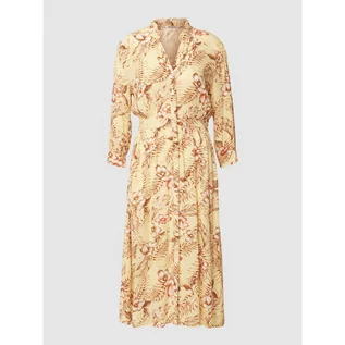 Sukienki - Sukienka midi z kwiatowym wzorem na całej powierzchni - Rip Curl - grafika 1