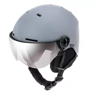Kaski narciarskie - Kask Narciarski Z Szybą Meteor Falven M 55-58 CM - miniaturka - grafika 1