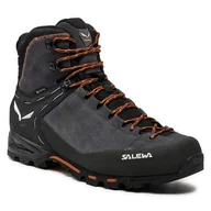 Buty trekkingowe męskie - Trekkingi Salewa Mtn Trainer Classic Mid Gtx M 61426 Szary - miniaturka - grafika 1