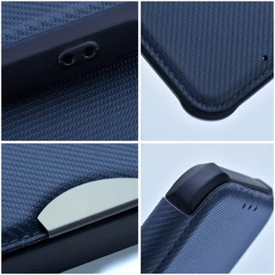 OEM Kabura Razor Book do Samsung S23 Ultra niebieski - Etui i futerały do telefonów - miniaturka - grafika 1