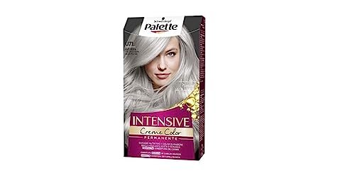 Schwarzkopf Palette Intensive Farba do Włosów, U71 Silver Grey, 3 szt.