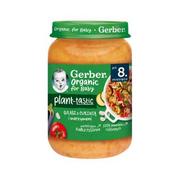 Dania dla dzieci - Gerber Nestlé Organic for Baby Plant-tastic Gulasz z cukinią i warzywami po 8 miesiącu 190 g 1149516 - miniaturka - grafika 1