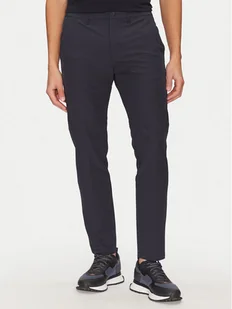 BOSS Spodnie materiałowe T_Commuter 50534303 Granatowy Slim Fit - Spodnie męskie - miniaturka - grafika 1